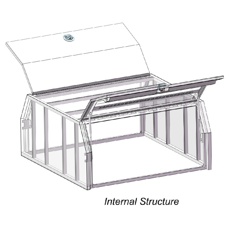 1800mm Aluminum Canopy