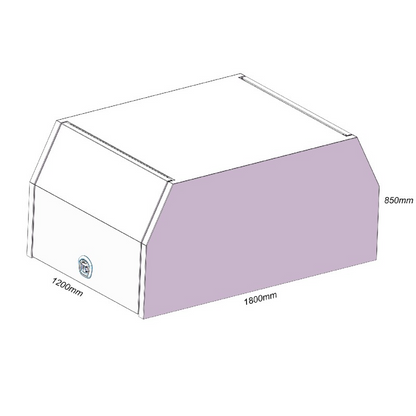 1200mm Aluminum Canopy