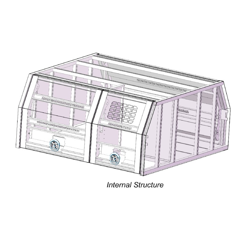 1600mm Dog Boxes