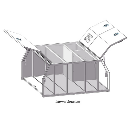 1600mm Dog Boxes