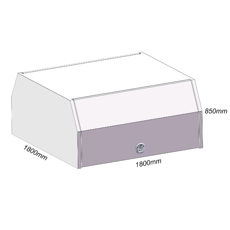 1800mm Aluminum Canopy