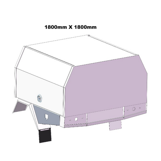 1800mm Service Body 2 DOOR