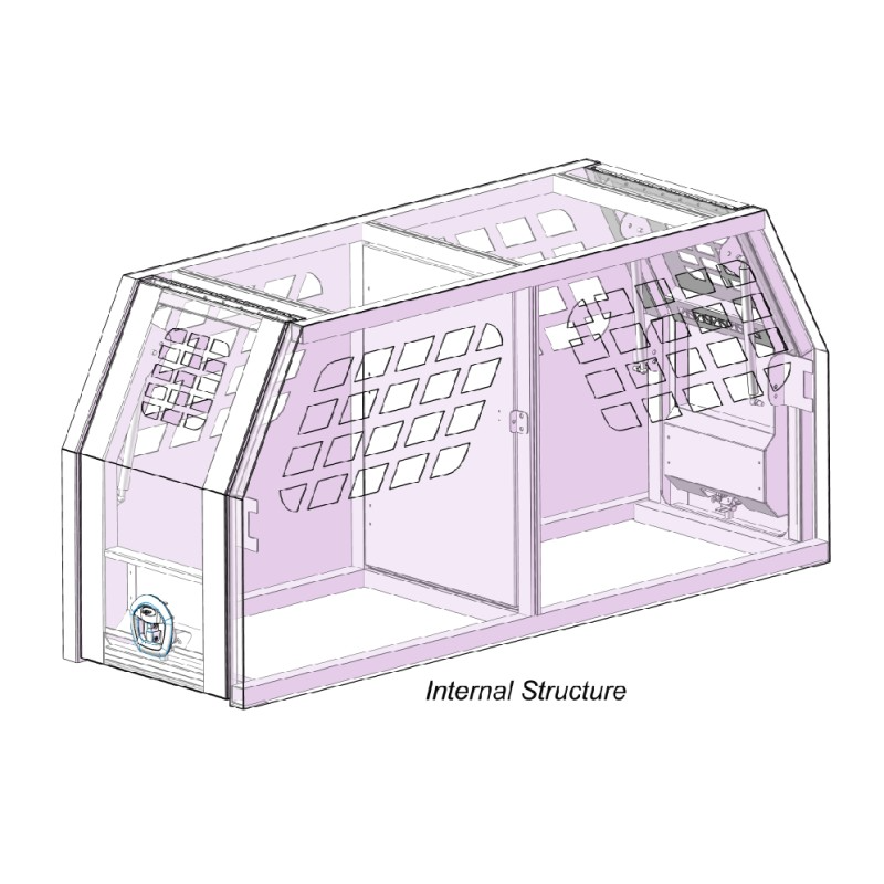 600mm Full Dog Boxes