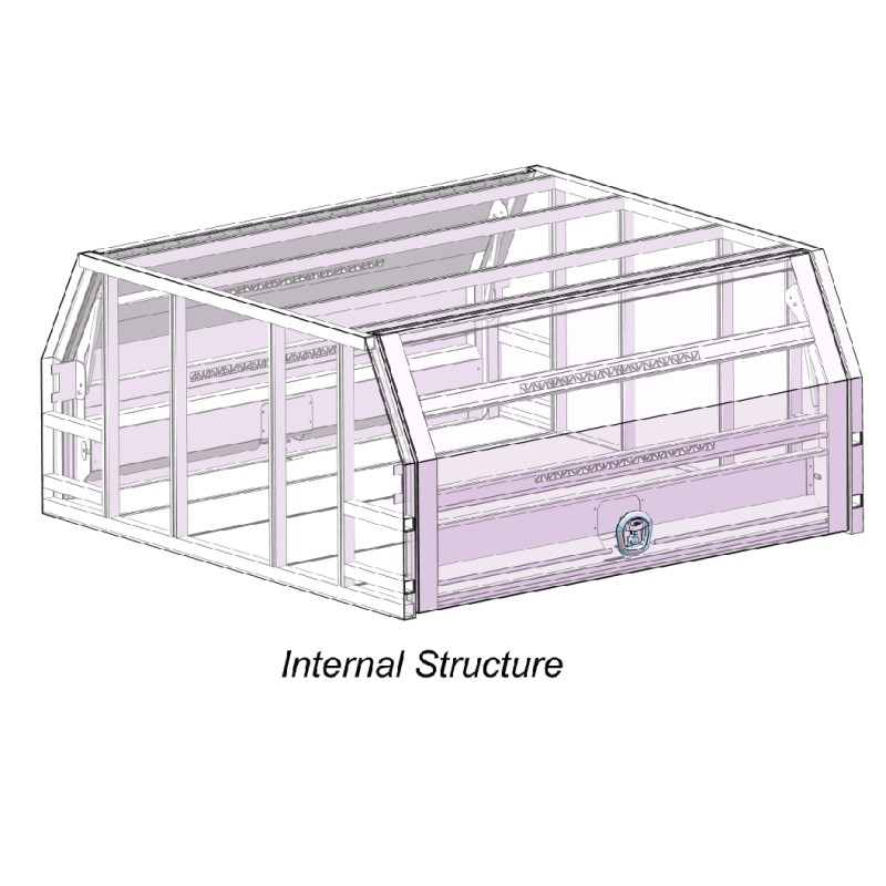 Jack off 1600mm Aluminum Canopy